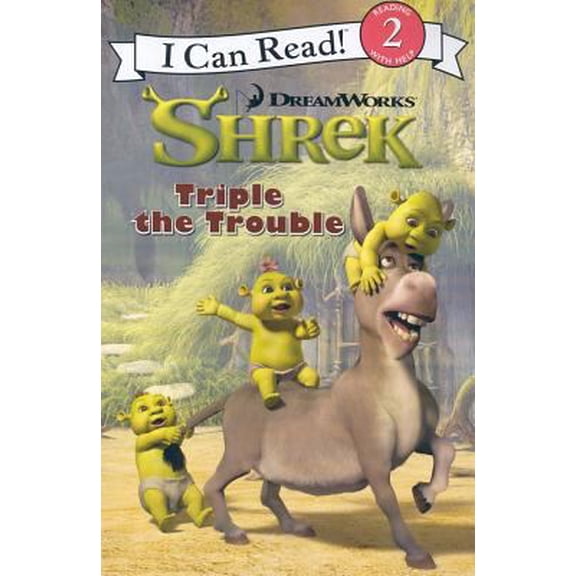 Pre-Owned Shrek: Triple the Trouble (I Can Read: Level 2) (Paperback) 0061436879 9780061436871