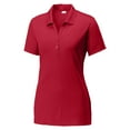 thumbnail image 5 of Yellow Rooster Women's PosiCharge Competitor Polo Shirts Deep Red 3XL, 5 of 6