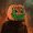 B, variant on 13" Halloween Mask Pumpkin Face Scary Mask Head Cover, Horror Pumpkin Mask Cosplay Prop Party Cosplay, Creepy Halloween Face Mask Jack-o-Lantern Face Covering #E