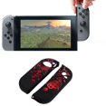 thumbnail image 2 of Funda Protectora Piel Con Patrón Silicona para Switch (+) Rojo, 2 of 7