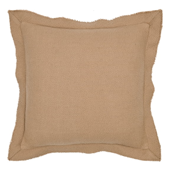 Better Homes & Gardens 24" x 24" Blake Bi-Flange Throw Pillow Cover, Dark Caramel