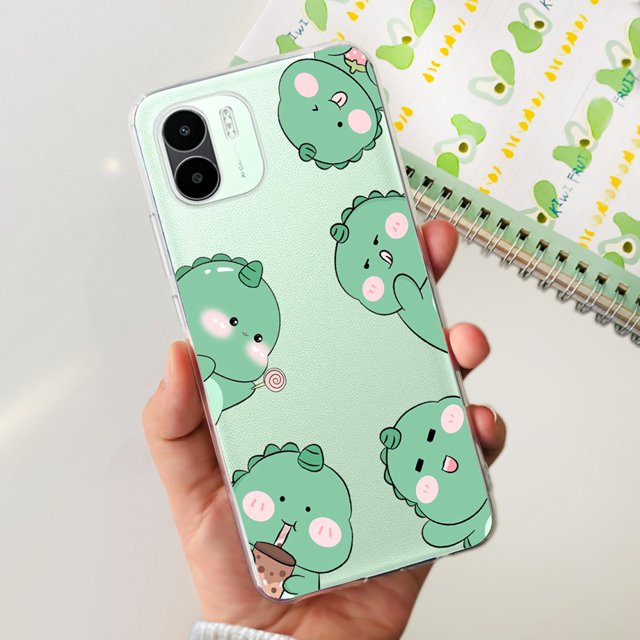 Cute Animals Pattern Case For Xiaomi Redmi A1+ A2+ Coques Camera Protection Soft Capas For Redmi A2 A1 A1Plus Clear Bumper Case 733 Redmi A2