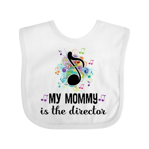 Inktastic Band Director Mom Boys or Girls Baby Bib