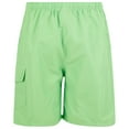 thumbnail image 4 of iBerryNY Mens Swim Trunks Adult Male Board Cargo Shorts Quick Dry, Mesh Lining, Lime, 2X-Large, 4 of 4