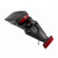 thumbnail image 3 of Motorcycle Fender Tail Light 12V Rear Fender LED Tail Light Brake Stop Lamp License Plate Light for Off-Road Motorcycle Dirt Bike, 3 of 5