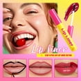 thumbnail image 3 of BEUKING Lip Stain Peel Off, Matte Magic Tattoo Lip Liner Tint Long Lasting Lip Gloss Peel Off Colored Lipsticks, Nonstick Cup Tear-off Peel Off Lip Glaze Makeup for Women Girls, 04 Rapture Rose, 3 of 10