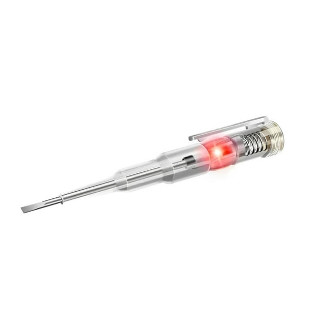 Speravity Pluma de prueba Probador de voltaje Aleación a prueba de herrumbre Inducción Detector de potencia digital Sonda Destornillador eléctrico Herramientas eléctricas Luz única Speravity TO011573-01