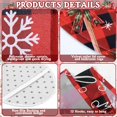 thumbnail image 3 of Juego de cortinas de ducha navideñas FuWeave, 8 unidades, diseño de búfalo, 3 of 7