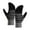 Black, variant on Dyfzdhu Men Gloves With Fleece Cold Proof Warm Gloves With Finger Screen Knit Gloves Navy