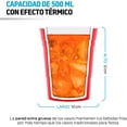 thumbnail image 4 of Vasos de Plástico Rígido Redlemon Reutilizables Vaso Fiesta 10 Piezas 500 ml, 4 of 8