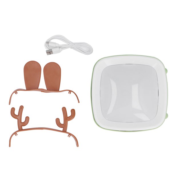Luz de noche para bebé, 3 modos, protección ocular regulable, recargable por USB, bonita lámpara LED de noche para dormitorio infantil