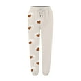 thumbnail image 4 of WILLBEST Pantalones Casuales para Mujer: Elegante Diseño de Cintura Alta con Bolsillo y Cordón para Un Ajuste Relajado, Ideales para Uso Diario y para Combinar con Estampados de Halloween. Grande, 4 of 4