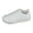 D, variant on Rokment White Platform Chunky Low Top Fashion Sneakers for Women Classic Fashionable Casual Leather Height Increasing Tennis Skate Walking Shoes D Size 8.5