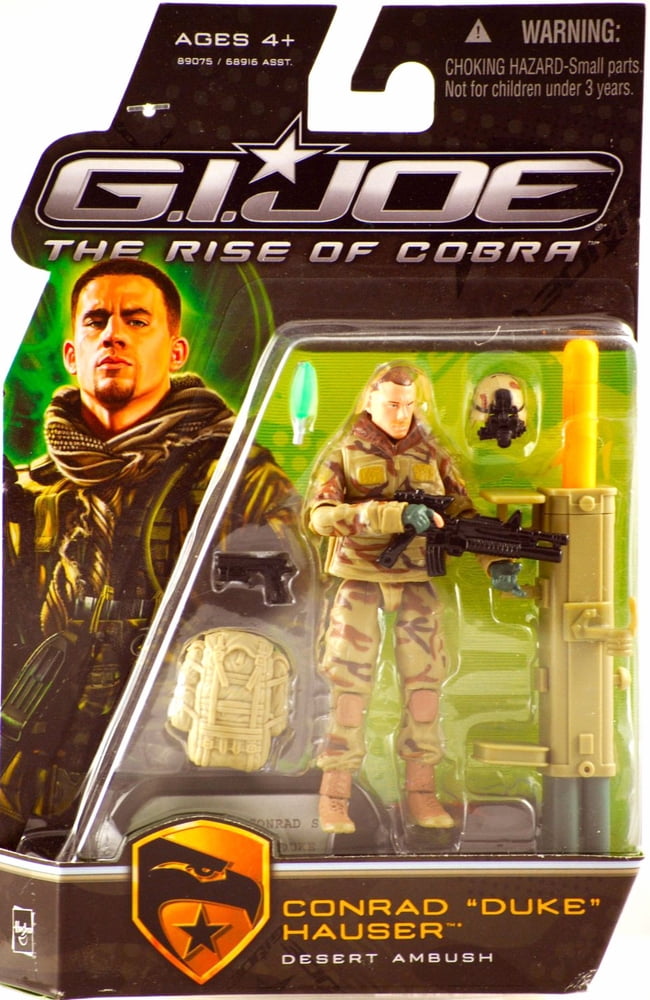 Hasbro G.I Joe The Rise of Cobra Conrad Duke Hauser Desert Ambush Action Figure for sale online 