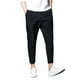 thumbnail image 1 of Pantalones de vestir a cuadros slim fit para hombre: tejido elástico, pierna estrecha y cónica, estilo informal de negocios, tallas M-XXXXL, mezcla de nailon y poliéster, 1 of 7