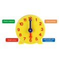 thumbnail image 4 of Ounissouiy Reloj de aprendizaje para niños, herramienta de demostración Simple exquisita, accesorio de enseñanza de tiempo preescolar, Type5 NO5, 4 of 6