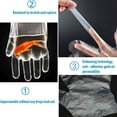thumbnail image 7 of 500 Pcs Disposable Plastic Gloves - Latex Free Powder Free Clear Gloves Non-Sterile For Cleaning, Cooking, Hair Coloring, Dishwashing, Food Handling, 7 of 7