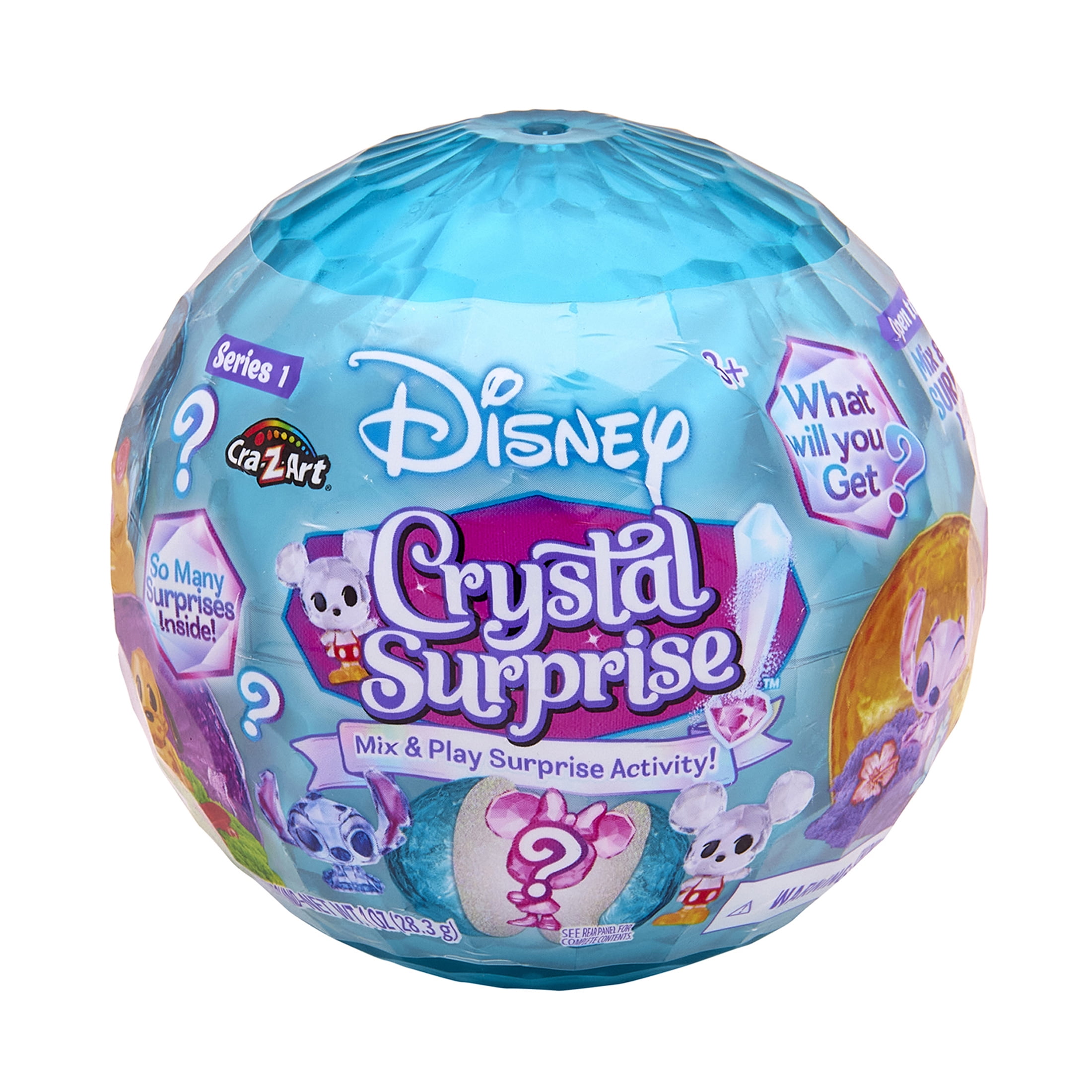 Disney Crystal Surprise Series 1, Toy by CraZArt Various Disney Characters for Any Child Ages 3+  (图4)