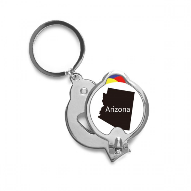 Arizona The United States Of America Map Nail Clippers Sharp Fingernail Stainless Steel Cutter