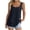 Navy, variant on Wlynlyn Womens Tank Tops Summer Sleeveless Round Neck Layered Blouses Solid Color Tunic Shirts