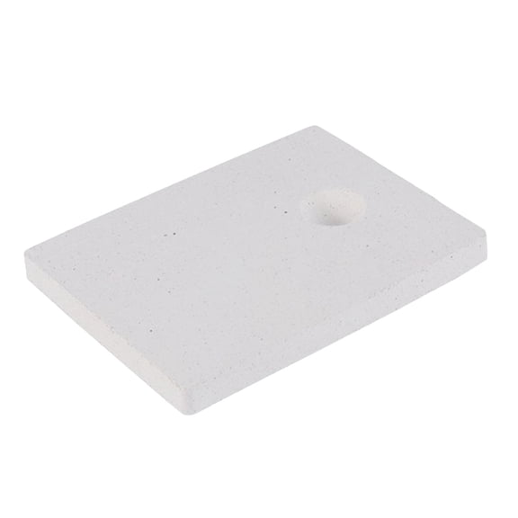 Versatile Jewelry Making Fireclay Brick Sturdy Insulating Fireclay Stone for Jewelry Makers High Temperature Craft Tool