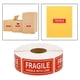 thumbnail image 4 of 150pcs / roll de tencia prácticas y frágiles para el envío del a hogar adhesivo de embalaje Etiqueta de, 4 of 9