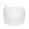 thumbnail image 3 of Caja de arena para gatos con pala, orinal, cacerola grande, jaula práctica, a prueba de salpicaduras, orinal portátil, inodoro, cajas de arena para ga, 3 of 8
