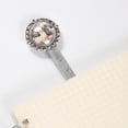 thumbnail image 3 of Alpaca Elegant Vintage Silver Lace-Edged Bookmark: Book Accessory for Reading Enthusiasts, 3 of 5