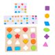 thumbnail image 2 of Montessori Shape Puzzle Board Shape Sorter Habilidad Fina Para Niños Niñas perfke Rompecabezas de formas, 2 of 7