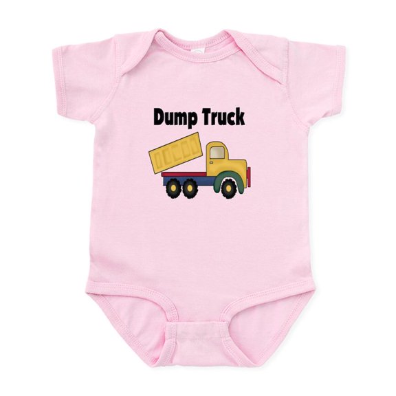 CafePress - Dump Truck Infant Bodysuit - Baby Light Bodysuit, Size Newborn - 24 Months