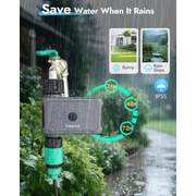 Insoma WiFi Sprinkler Timer, Smart Hose Faucet Timer, APP and Voice Control