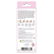 Salon Perfect Artificial Fake Press On Nails, 417 Charmed, Gold Rose, Medium Almond, File, Glue, and Prep Pad Included, 30 Nails