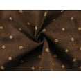 thumbnail image 2 of Amber Brown Polka Dots Decorating Fabric, Fabric By the Yard, 2 of 3