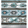 thumbnail image 1 of Soimoi Japan Crepe Satin Fabric Stripe & Ikat Kilim Fabric Prints by Yard 42 Inch Wide, 1 of 1