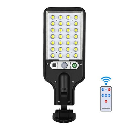 

Solar Lights 60 LED Solar Street Light Outdoor 3 Light Mode Waterproof Motion Sensor Security Solar Powered Lights For Garden Patio Path Yard -------- Super Bright & Energy Efficient