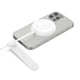 thumbnail image 4 of Cargador Inalámbrico Magnético Belkin Blanco Compatible con MagSafe y Cable Extra Largo para iPhone, 4 of 6
