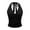 Black, variant on Women Halter Top Deep V Neck Backless Beach Cute Slim Fit Camisole Sleeveless Tie Up Basic Trendy Going Out Crop Tank Top,Black L