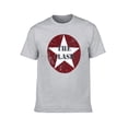 thumbnail image 4 of Punk Rock Star Graphic Tee, Vintage Music Inspired T-Shirt, Retro Band Logo Apparel Gray-style S, 4 of 7
