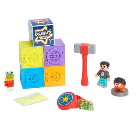 Ryan's World Smashin’ Surprise Safes, Series 2, Includes Surprise Figures, Styles May Vary, Kids Toys for Ages 3 Up, Gifts and Presents