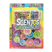 Scentos Scented Cloud Sand, Slime & Dough 18 Piece Value Pack, Birthday Party Favors
