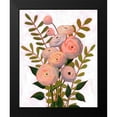 thumbnail image 2 of Popp, Grace 15x18 Black Modern Framed Museum Art Print Titled - Flower Burst I, 2 of 5