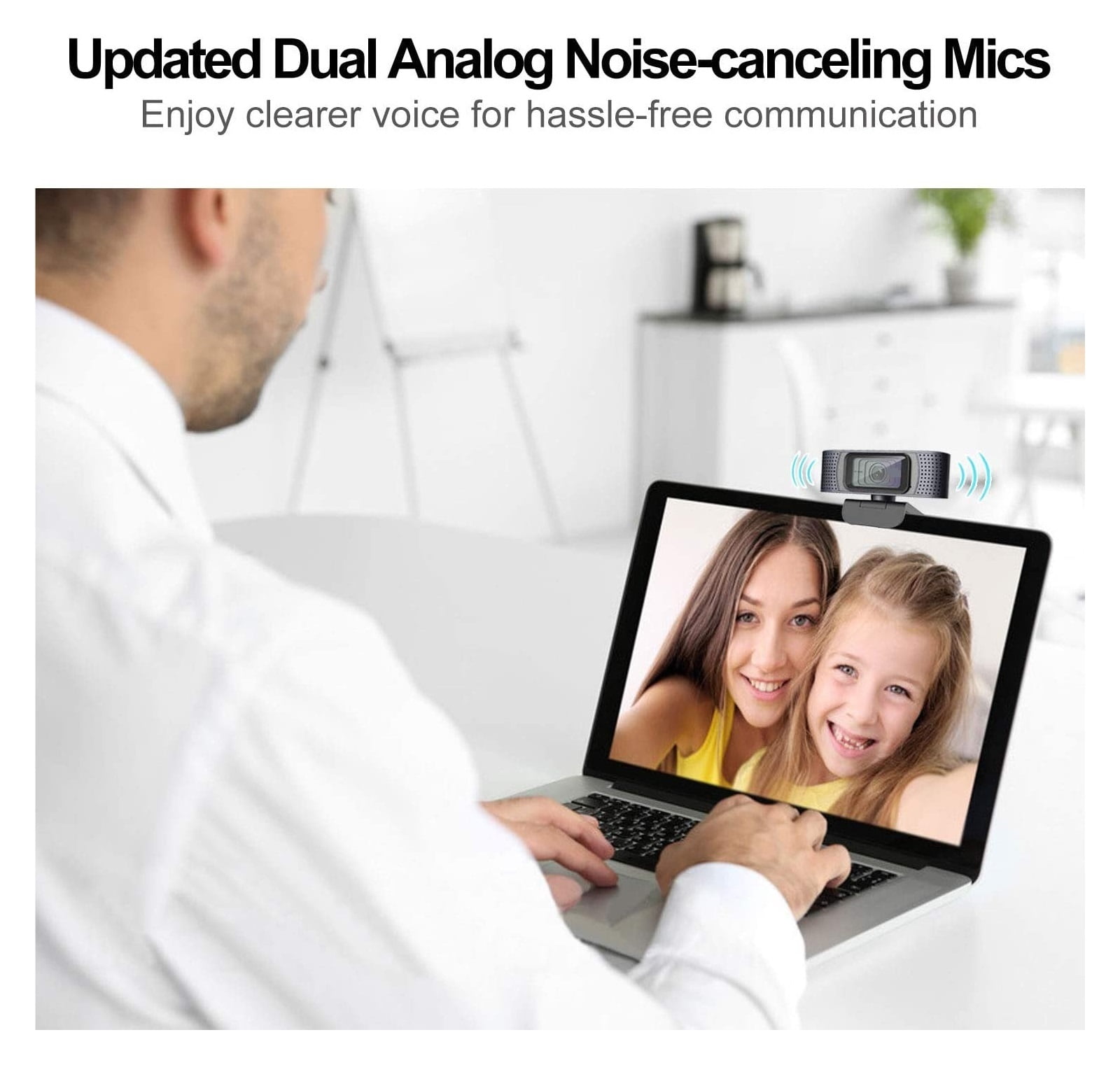Webcam Hd 1080P With Privacy Shutter USB Camera Computer PC Laptop Autofocus With Microphone For Conferencing, Live Streaming, Recording ,HD Video