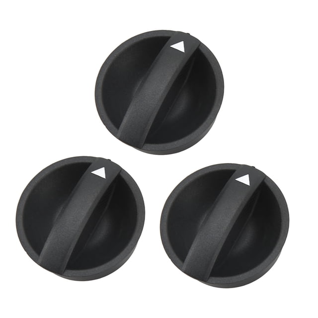 Perilla De Control De Clima, 55900-04020 3 Piezas Perilla De Control De Temperatura Del Calentador Marca Blanca Duradera Para Piezas De Aire Acondicionado