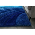 thumbnail image 4 of 24x36 Inch Washable Area Rug for Living Room, Modern Soft Tufted Rug, Non-Slip Small Rugs Floor Mat for Bedroom, Dining Room, Office, Blue, 4 of 6
