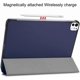 thumbnail image 4 of Funda Protectora de Cuero PU para iPad Pro 11" M4 2024 (5.ª Gen) con Soporte Magnético, Azul, 4 of 7