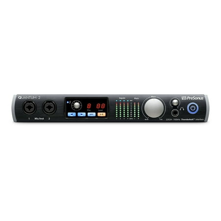 PreSonus Quantum 2 22x24 Thunderbolt 2 Low-Latency Audio (Best Low Latency Audio Interface)
