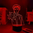 thumbnail image 2 of Usb 3d Anime Lamp Steins Gate Rintarou Okabe Acrylic Led Light Touch/remote Control 16 Color Change Neon Lamp For Home Led Lamp Kids Bedroom Home, 2 of 4