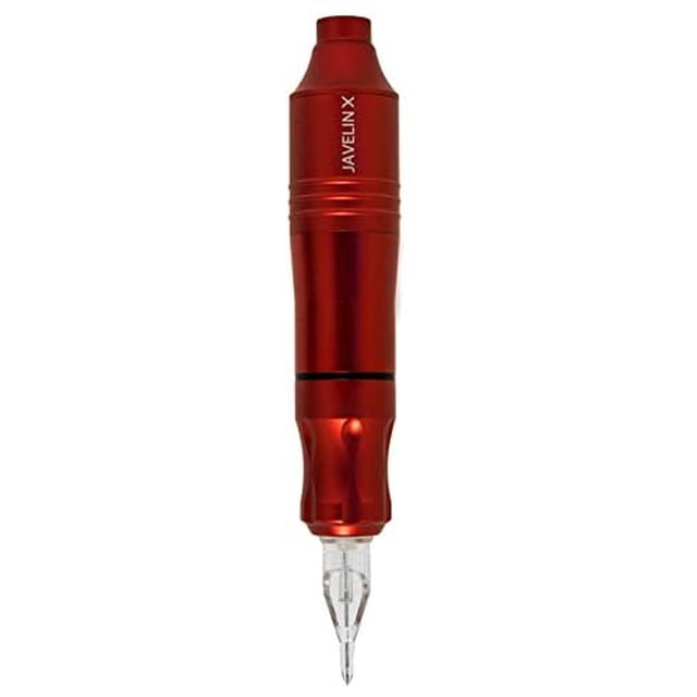 Javelin X Tattoo Pen & Permanent makeup Rotary Machine Cartridge Liner Shader (Templar Red)