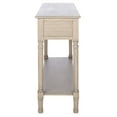 thumbnail image 6 of SAFAVIEH Landers 3-Drawer Console Table, Off-White/Brown, 6 of 14