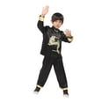 thumbnail image 6 of Byoo Infant Boy Tang Suit Festival Children's Satin Long Sleeve Shirt and Pants Outfits, 6 of 6